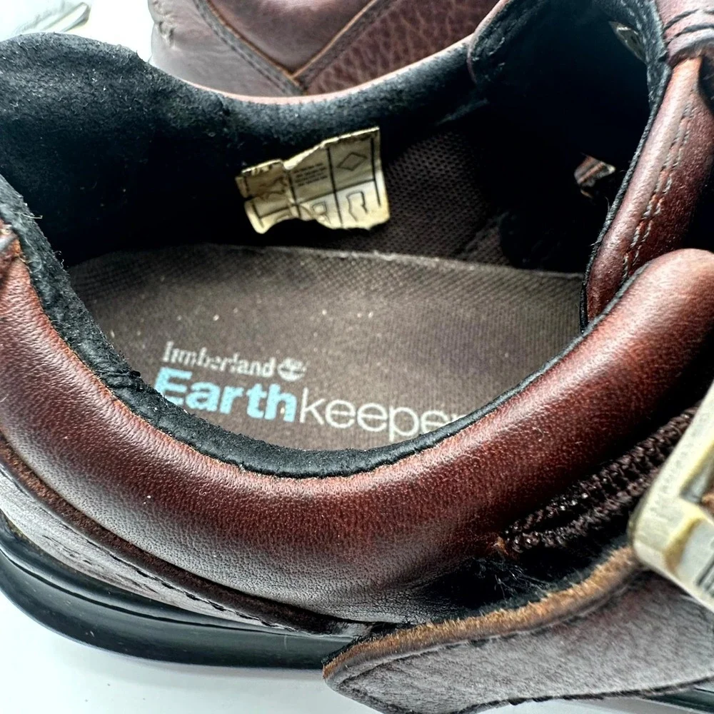Timberland Earthkeepers Men's 10M Brown Leather Fisherman Sandals
